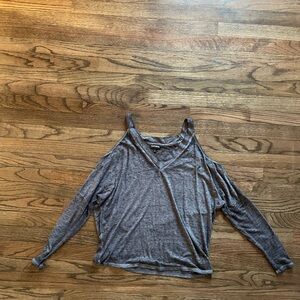 Express Cold Shoulder Top